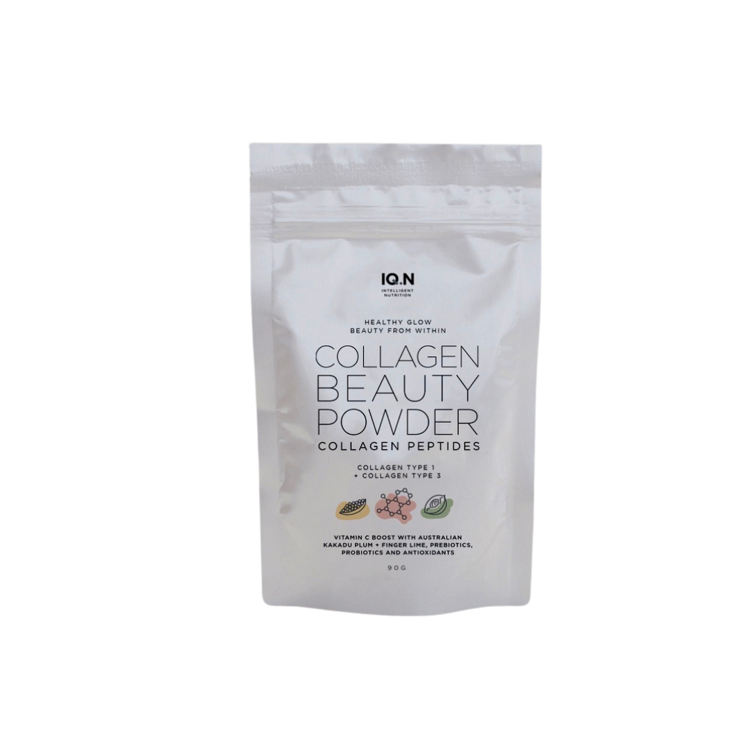 IQ.N Healthy Glow Collagen Beauty Powder  with Native Australian Superfoods 90g
